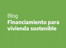Portada Blog Financiamiento Vivienda Sostenible